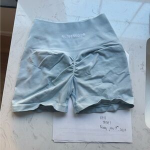 Alphalete Amplify Shorts Ice Blue XS